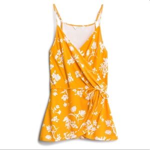 NWT Market & Spruce Faux Wrap Top - Small